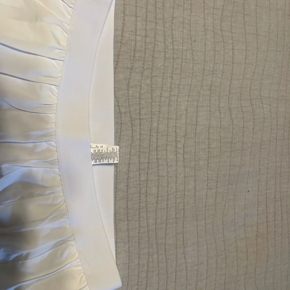 ALO Yoga White Mini Skirt